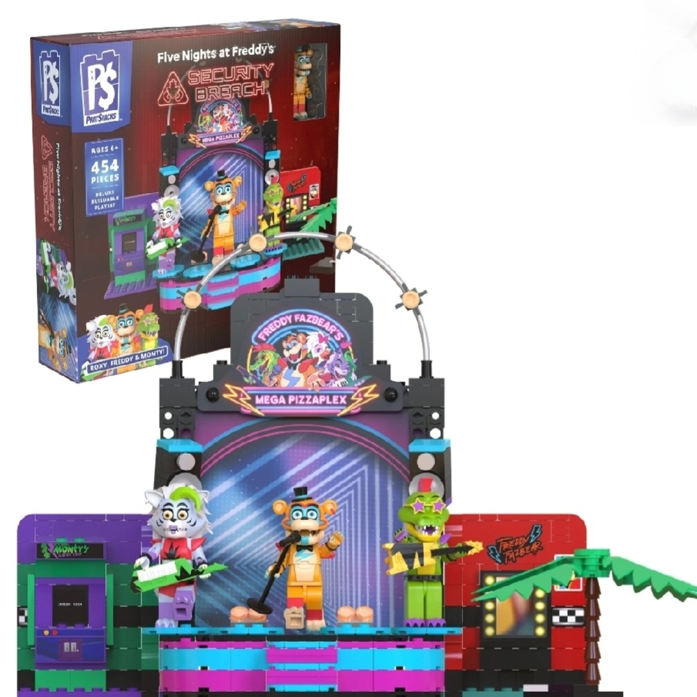 Five Nights at Freddy's Mega Pizzaplex Deluxe Playset. NEW. Unopened.